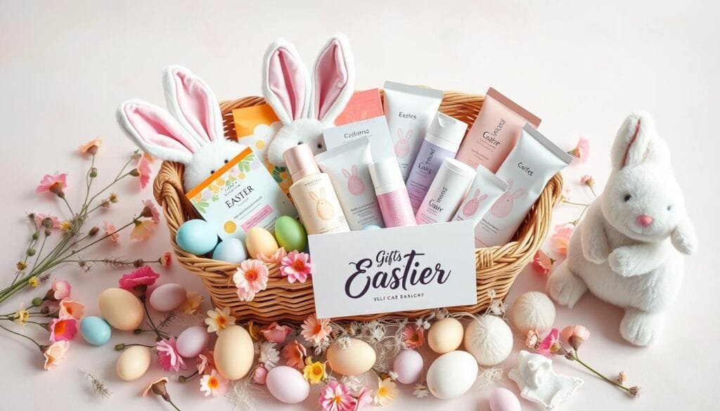 items for a self care easter basket